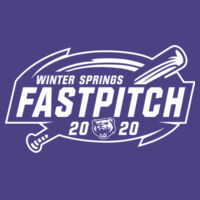 WSHS Softball - Youth Dry Fit Tee  Design
